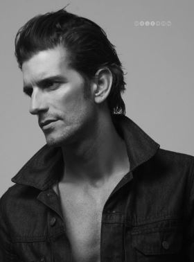Jeffrey Brezovar during his modeling career